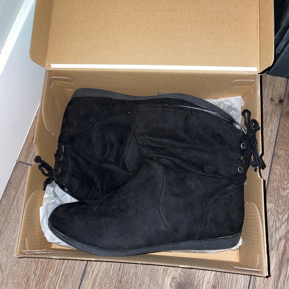 Black booties